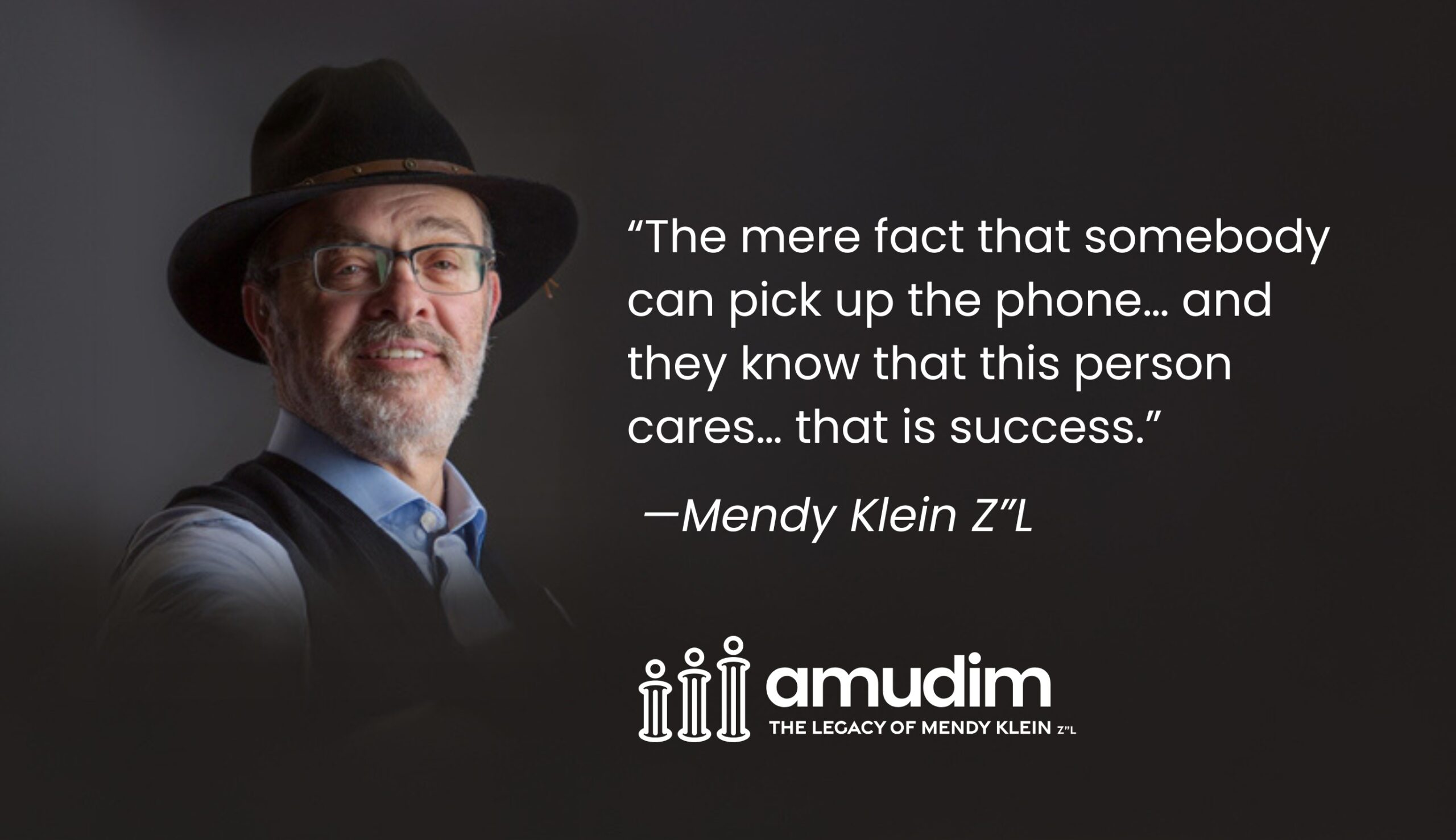 The 7th Yahrtzeit of Mendy Klein Z”L