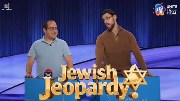 Jewish humor and laughter on Jewish Jeopardy comedy game show